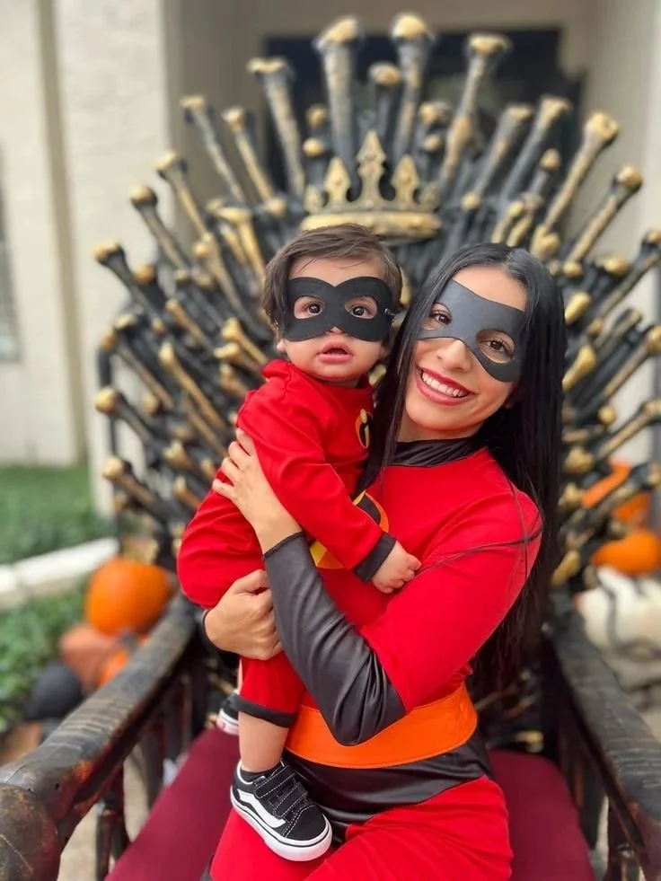 Mrs. Incredible and Baby Jack-Jack