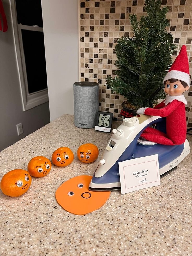 elf irons the orange