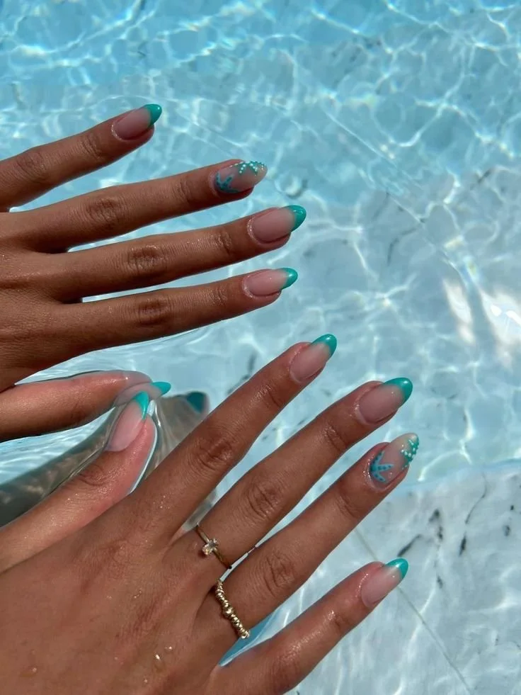 teal blue french tips with starfish.jpeg