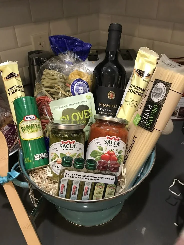 Italian chef gift basket