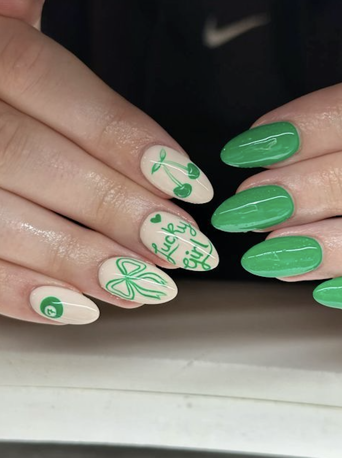 lucky girl manicure