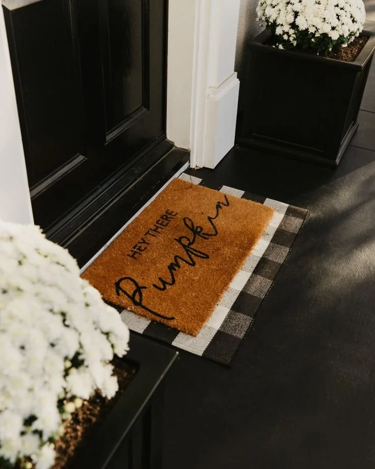 Image showcasing Feng Shui: 10 Fall Front Door Welcome Mat ideas that will bring in good ...