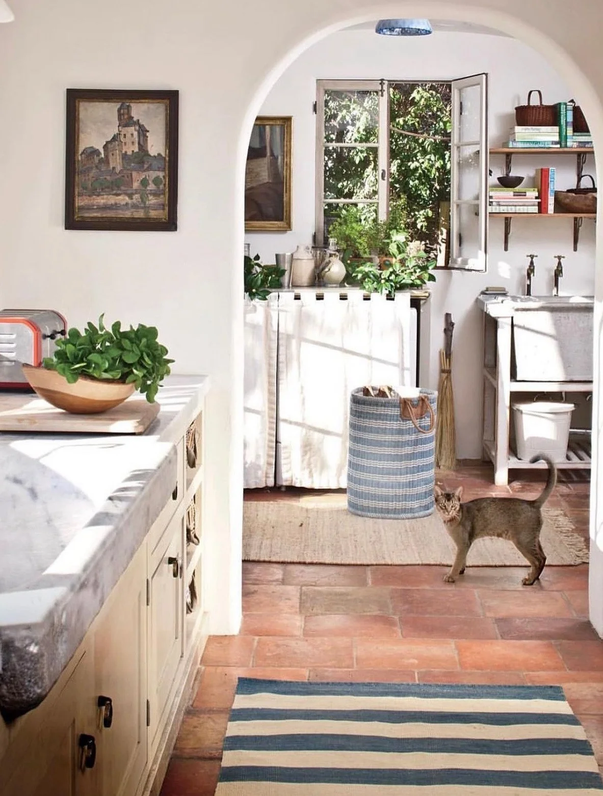 nancy-meyers-kitchen decor