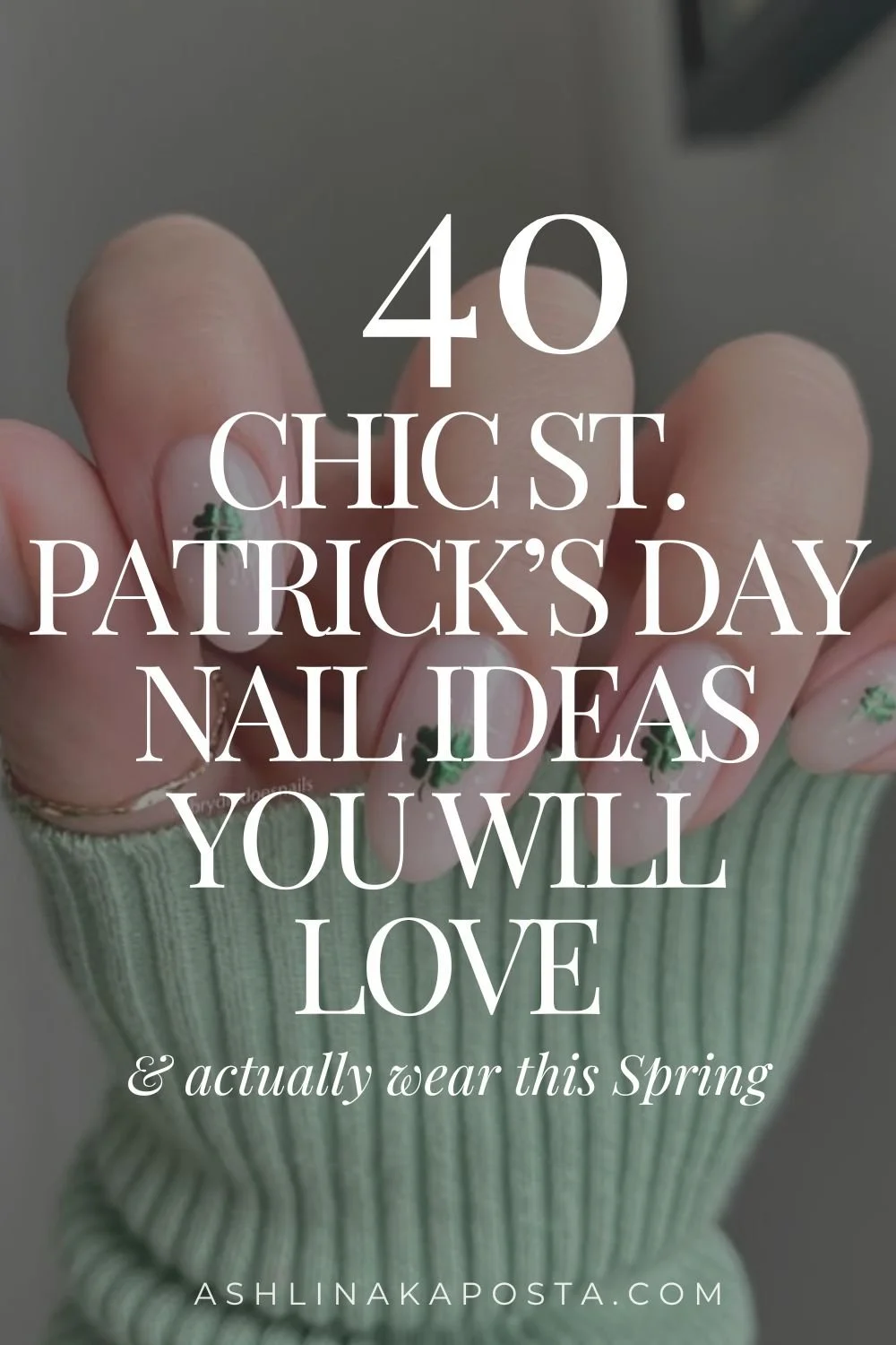 40+ chic st patricks day nail ideas you will love.jpg