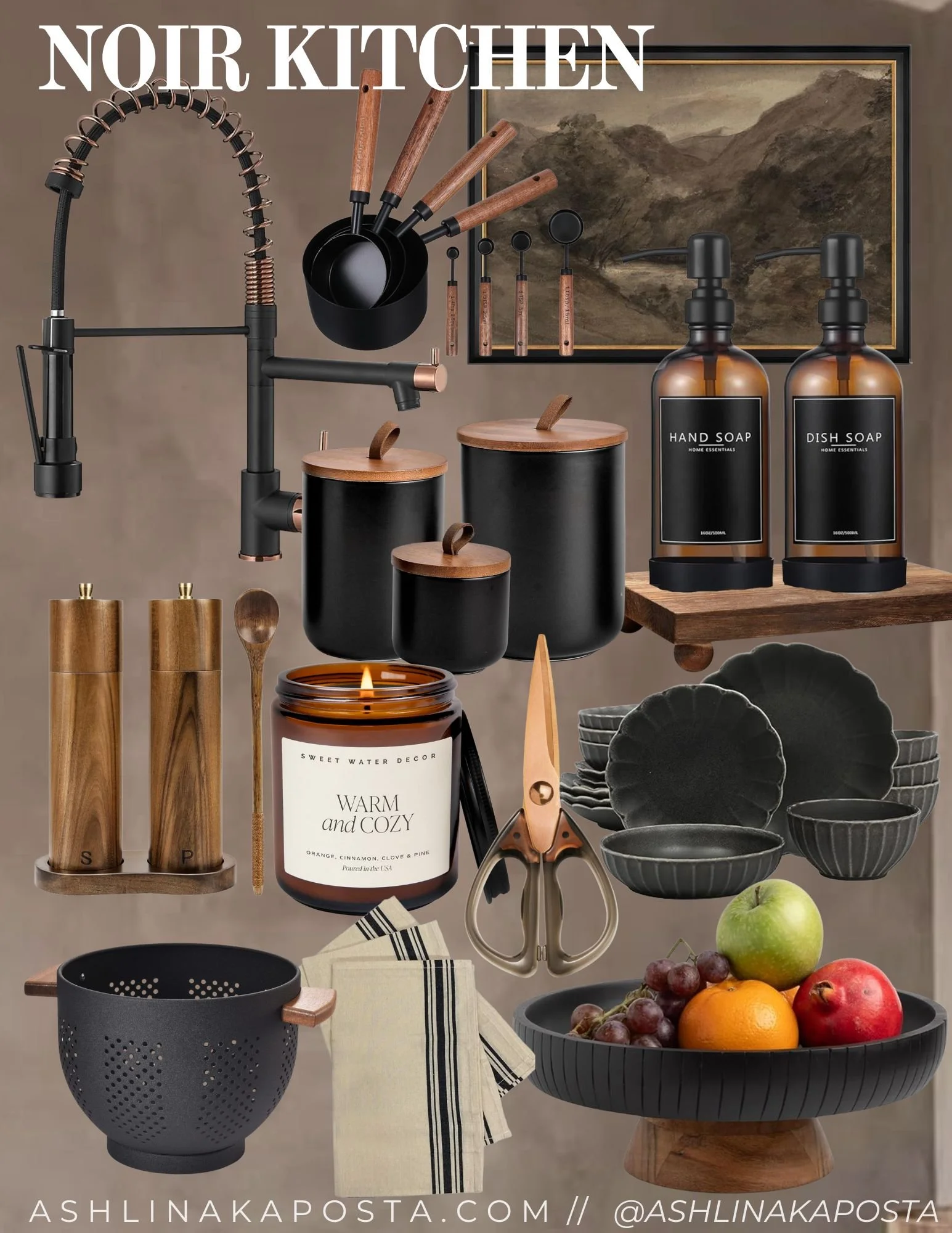 NOIR KITCHEN FINDS ON AMAZON