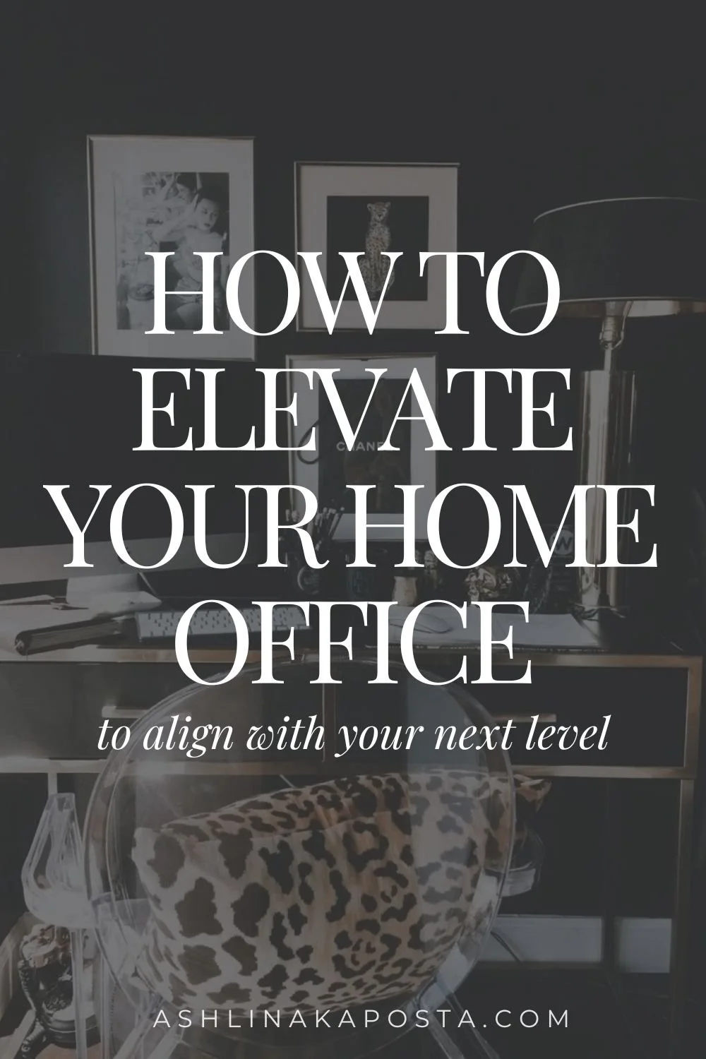 How to Set Up Your Home Office in Alignment With Your Next Level (And Why You Should Refresh It Every Year)