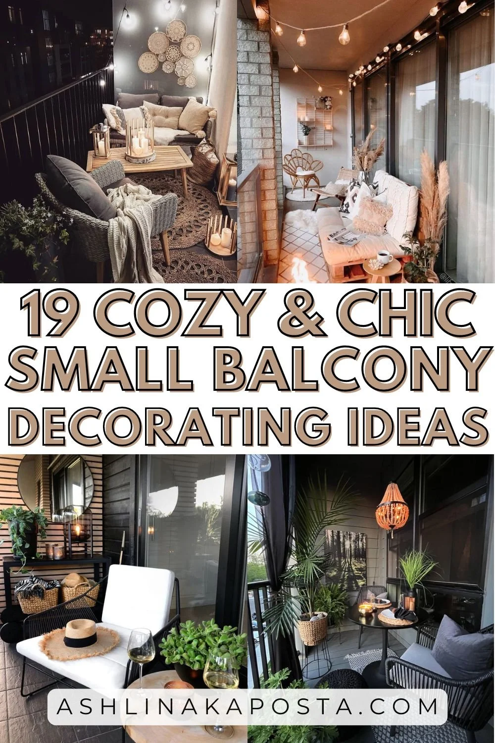 19 Of The Most Gorgeous and Cozy Apartment Balcony Decor Ideas You Need ...