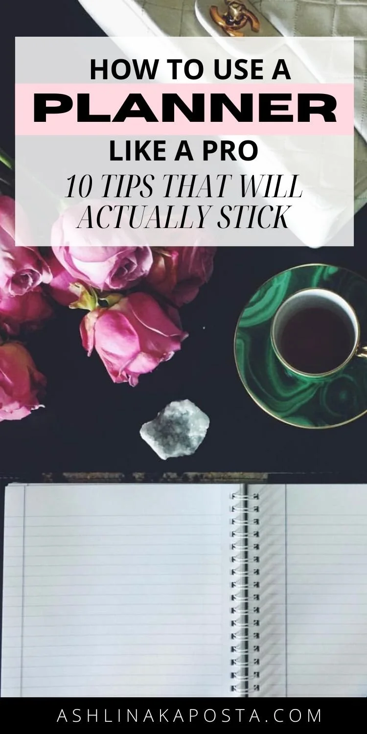 How to Plan Your Life Like a Pro: 10 Simple Planner Hacks That Stick ...