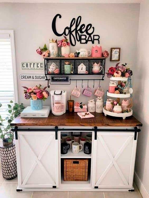 20 neutral DIY home coffee bar ideas that you will want to copy ( and wake  up earlier, too! ) — ASHLINA KAPOSTA