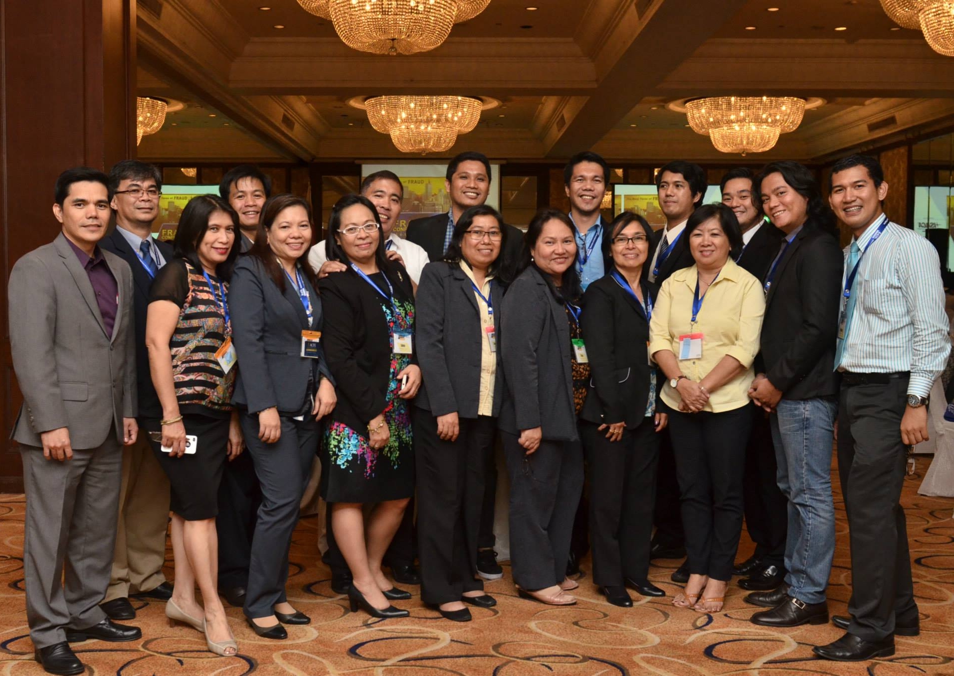 CFEs from the Philippines Commission on Audit at Fraud Conference Manila.