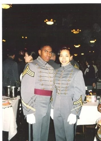Reid and his wife Jamie at West Point.