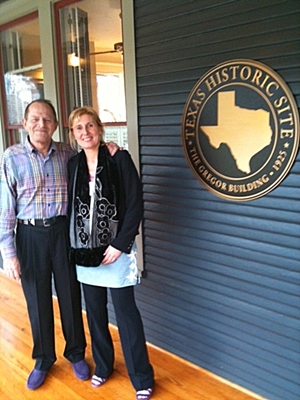 Luypaert with ACFE Founder and Chairman Dr. Joseph T. Wells, CFE, at the ACFE Global Headquarters.