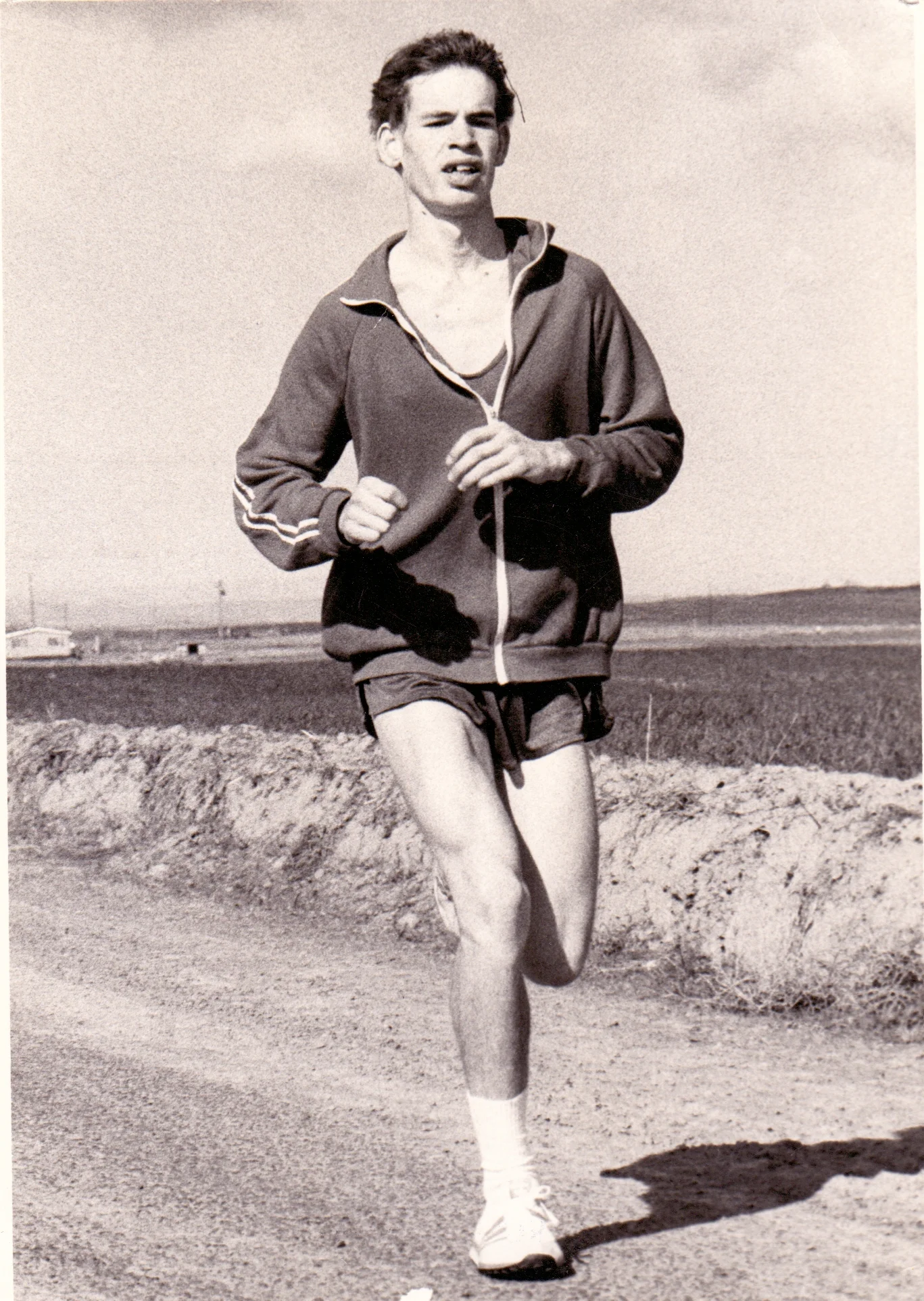 Robert running in the Walla Walla marathon.