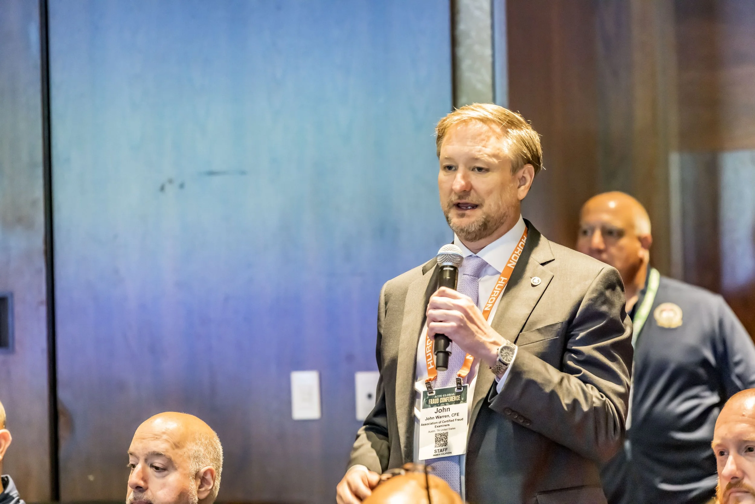  John Warren, CFE, ACFE President and CEO 