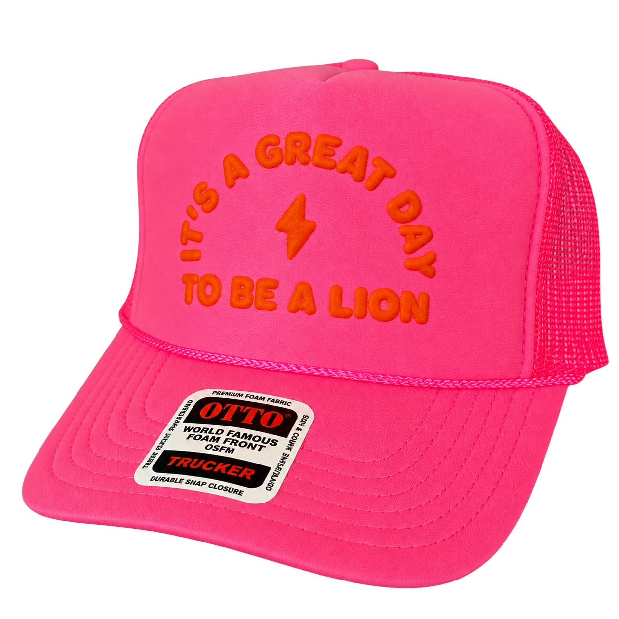 Hot Pink Trucker