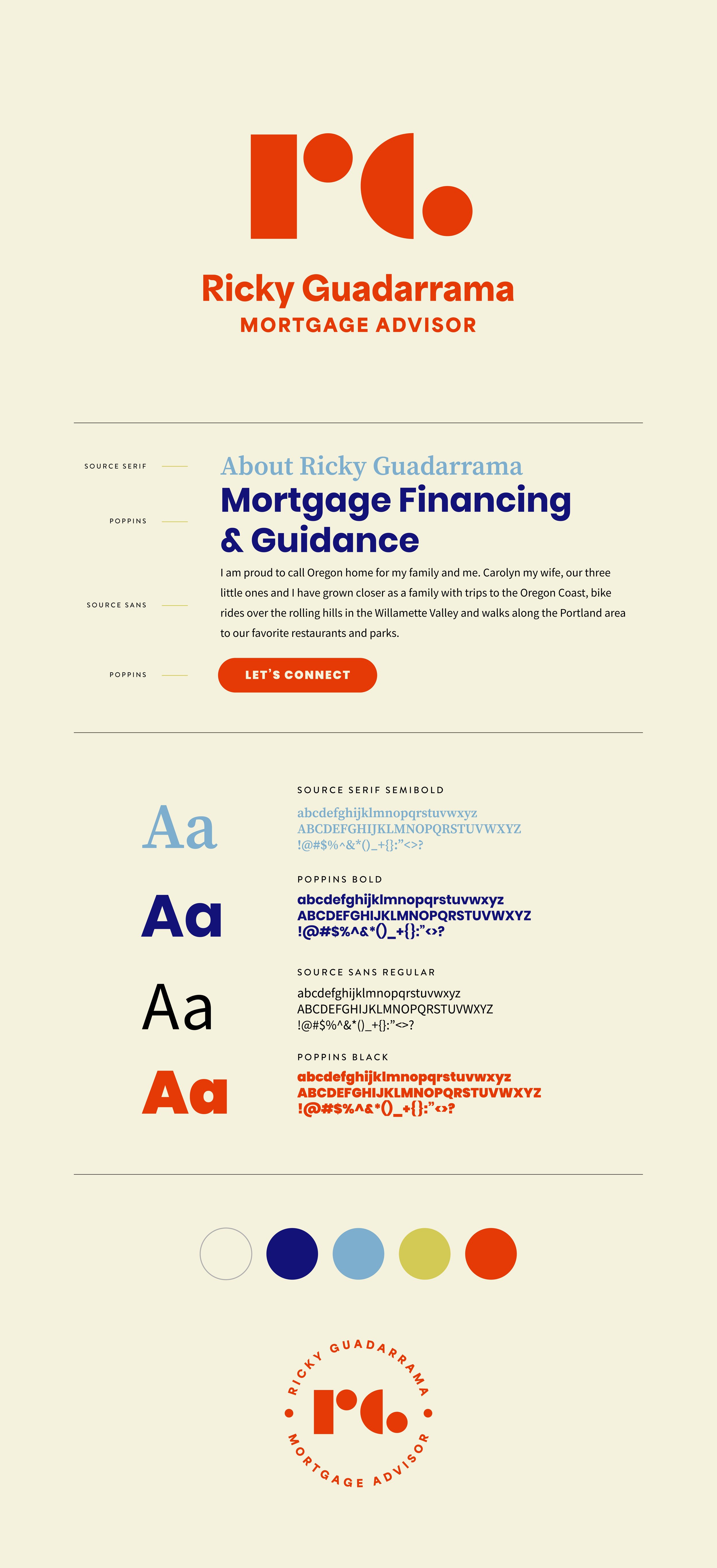 bold contemporary logo and brand guide for mortage advisor by perspektiiv design co.jpg