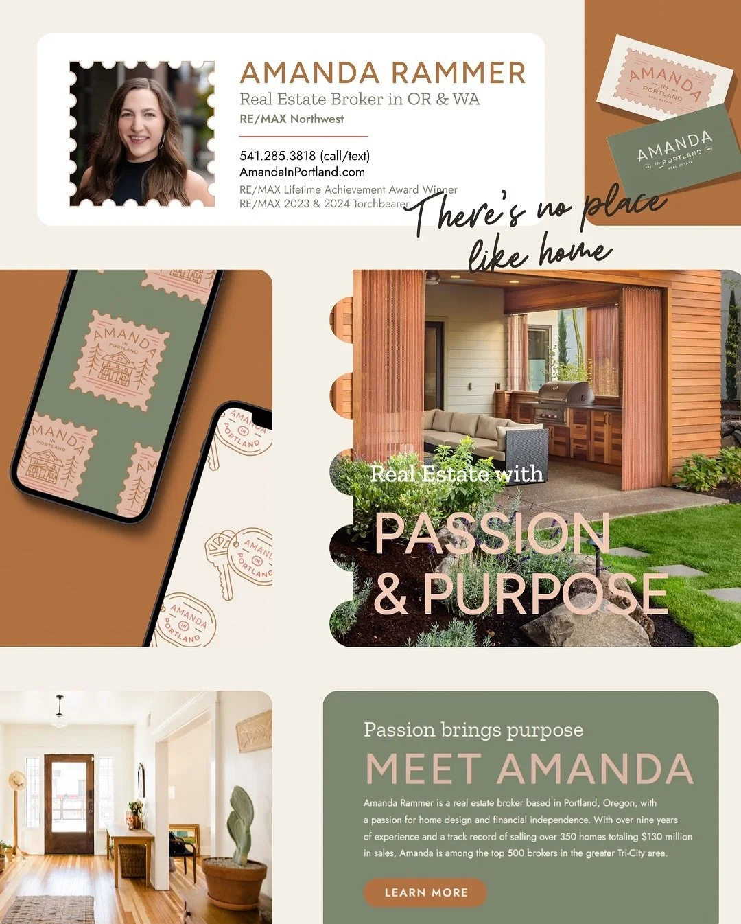 Real estate doesn&rsquo;t have to look the same, and neither should the people behind it. 🙋🏼&zwj;♀️

We partnered with Amanda Rammer, a Portland real estate broker who leads with passion, storytelling, and personality. Her upcoming website puts her