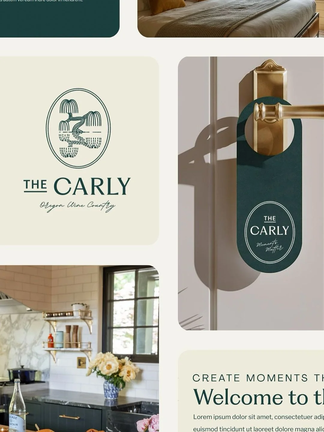 @thecarlyestate A hotel-style estate in the heart of Oregon&rsquo;s wine country, designed for the kind of stays that linger long after you&rsquo;ve left. ✨

We worked closely with the founders to shape an identity that feels grounded, elevated, and 