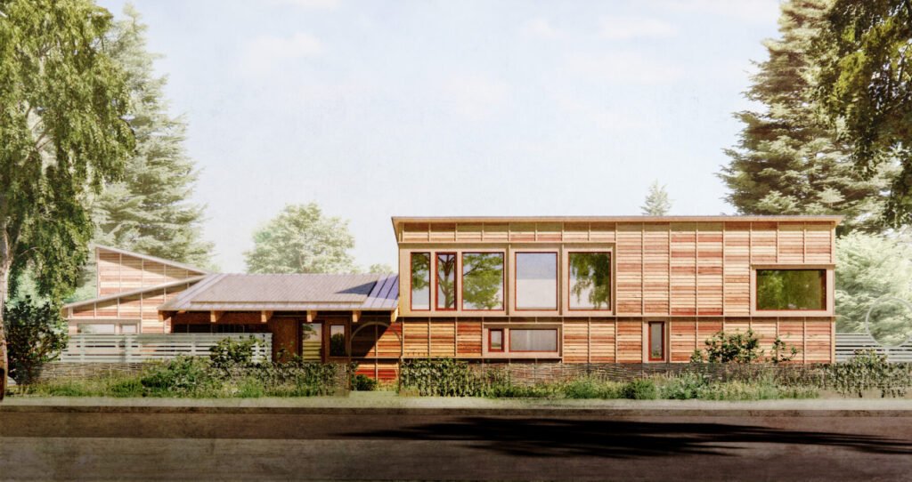 Prismid Sanctuary 
ecoREAL Role: Eco-charrette + prevetted material approach