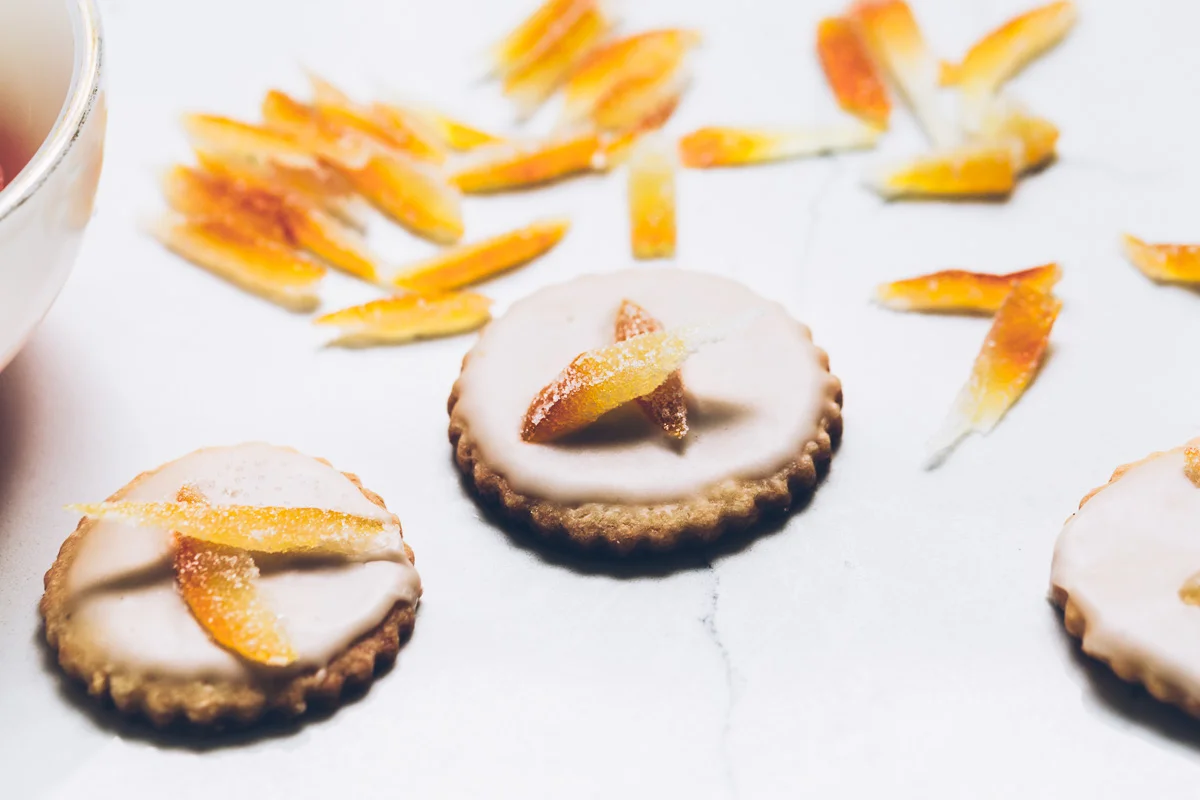 grapefruitfennel shortbread cookies — Milly's Kitchen