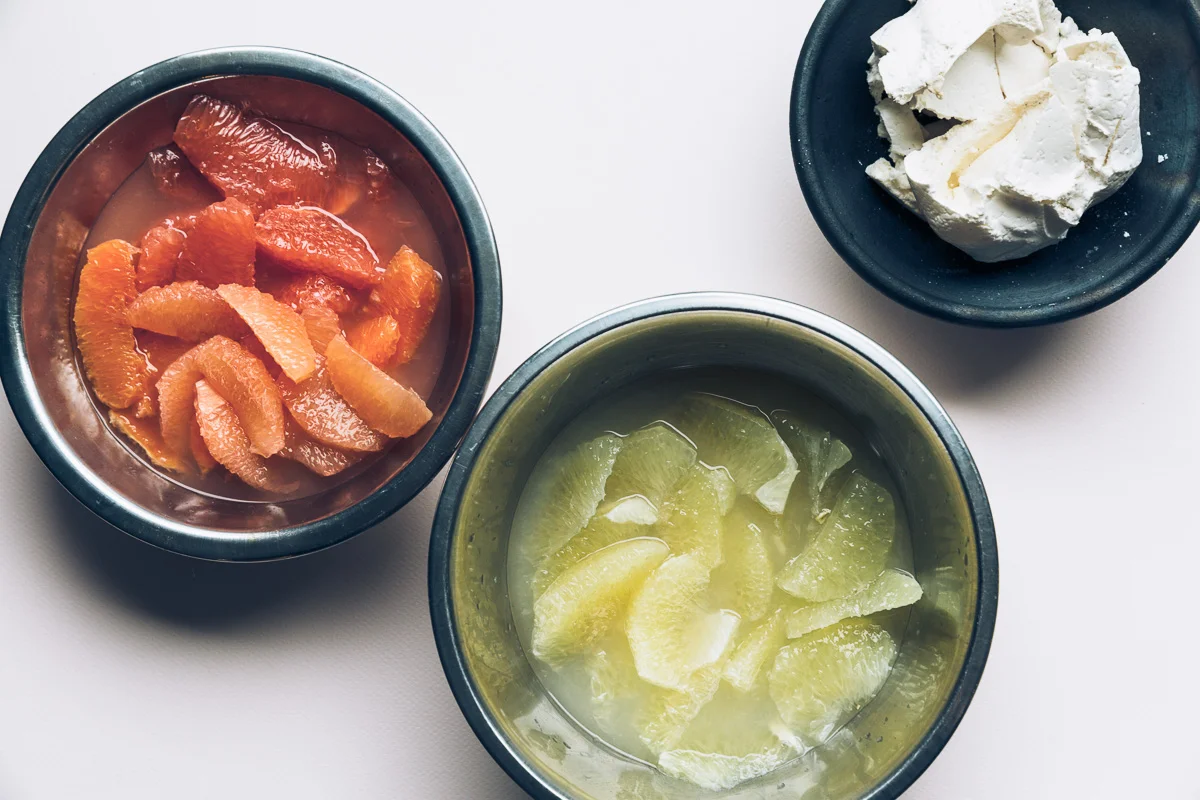 grapefruit vanilla bean trifle