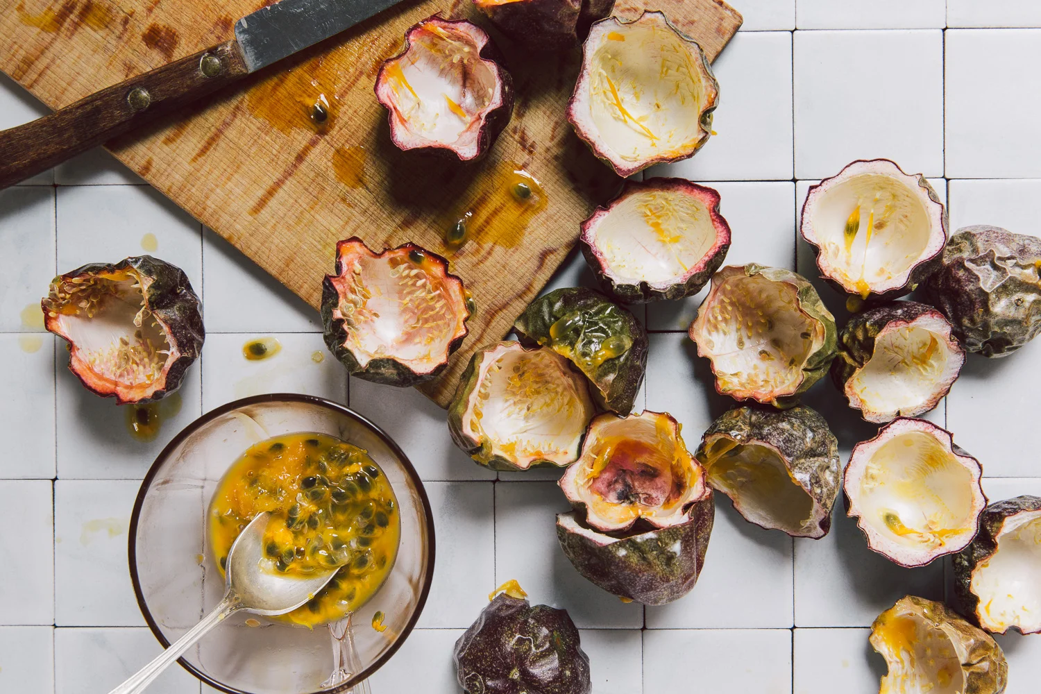 passion fruit parfaits + the beauty of improvisation