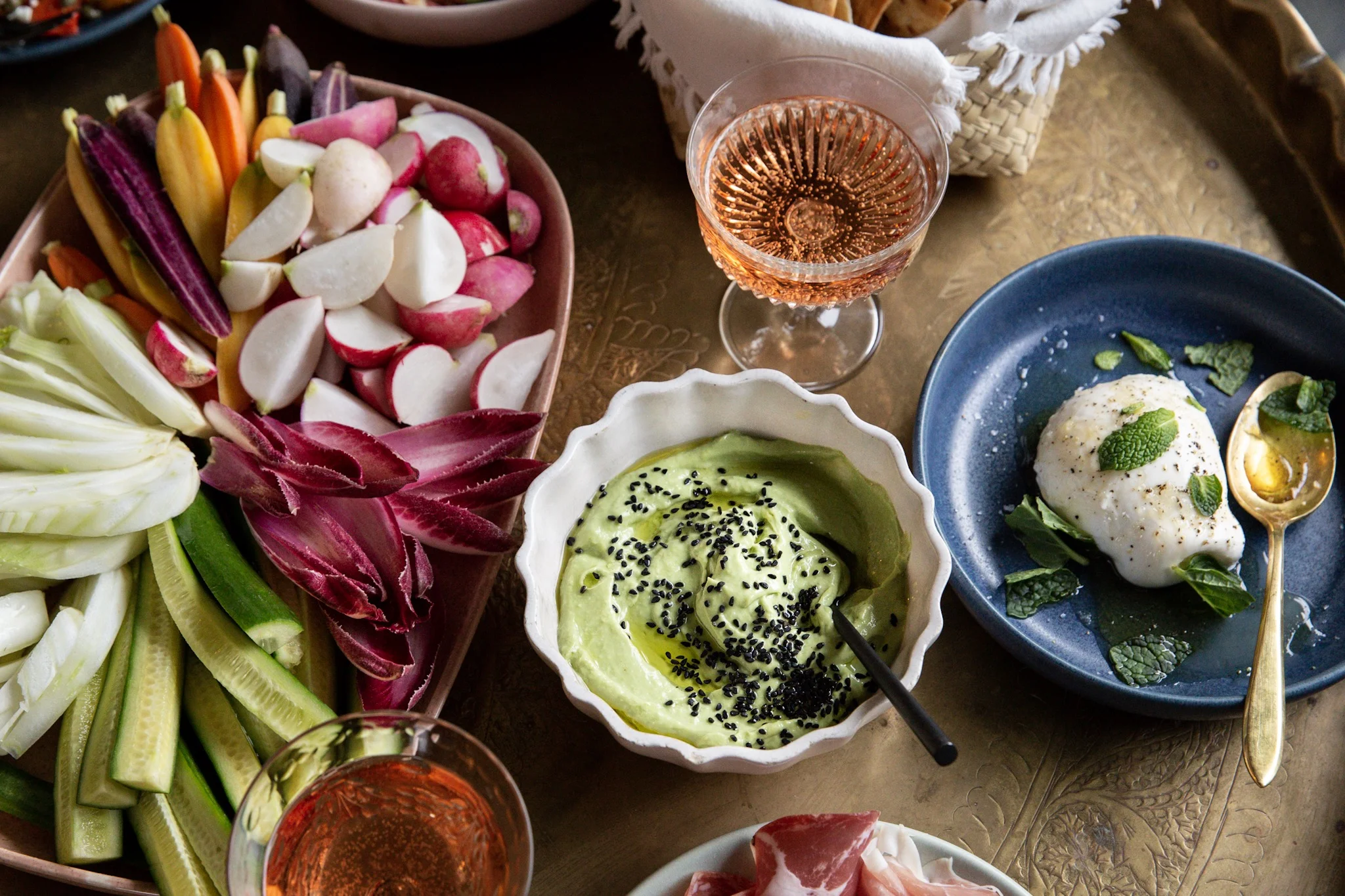 building community + a spicy, creamy avocado dip