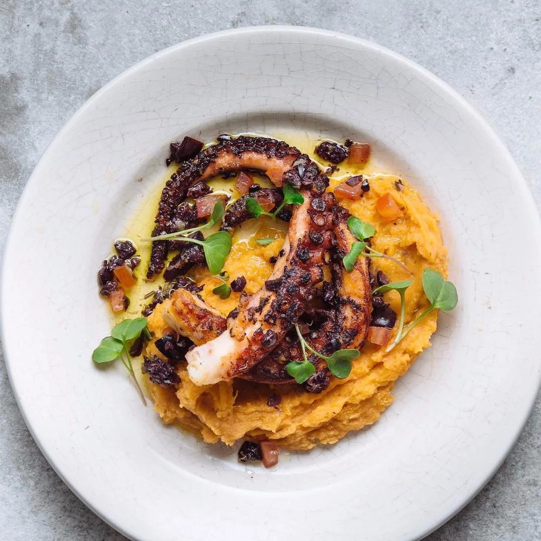 Grilled-octopus-on-a-plate