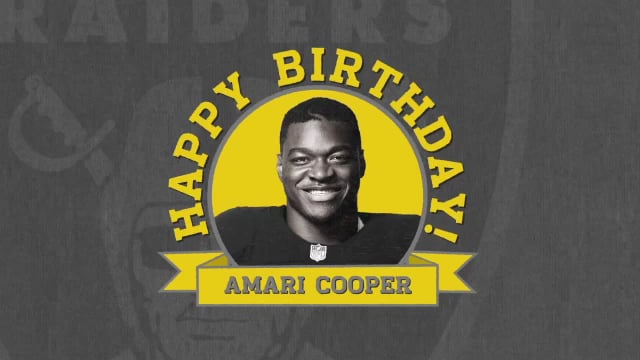 Happy Birthday Amari Cooper