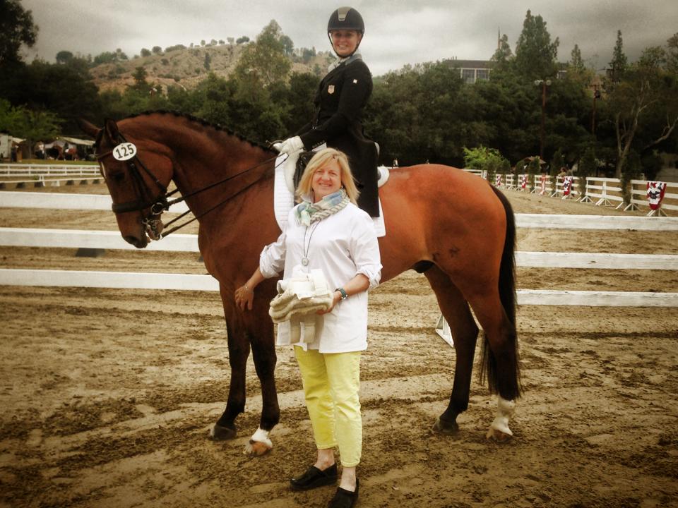 Wendiego and his owner Barbara Wachsman