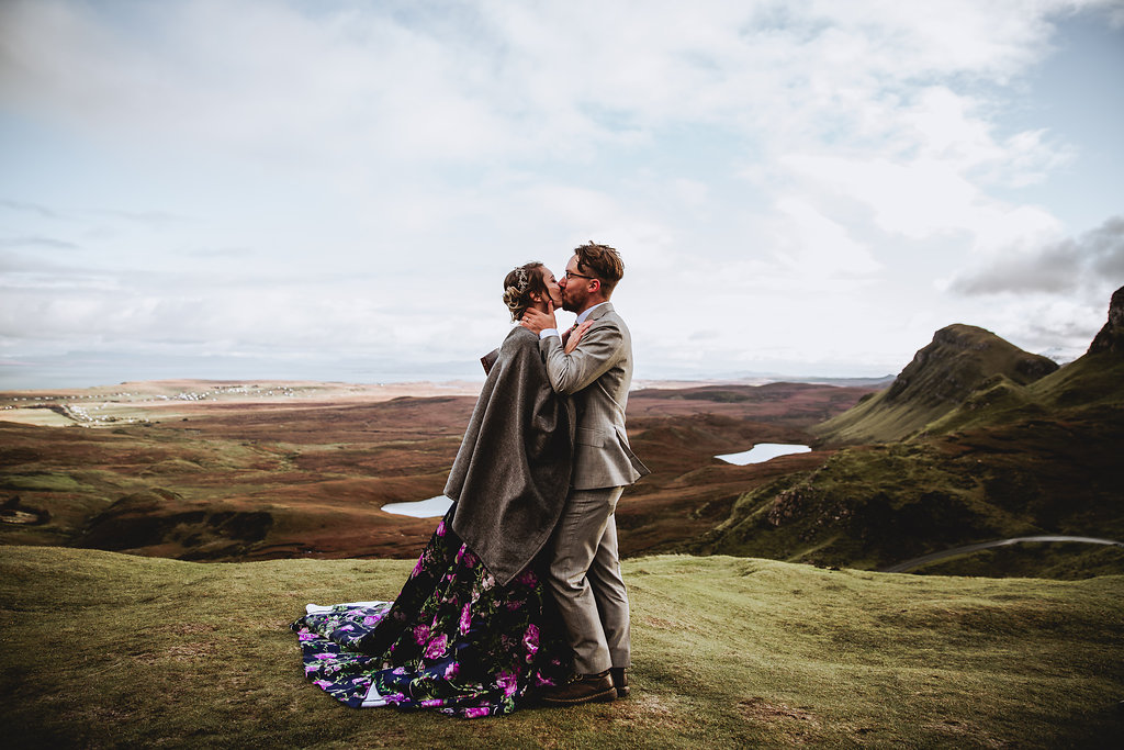 Quiraing Wedding Ceremony - Isle of Skye, Scotland - Wedding Videographer - Wedding Photographer