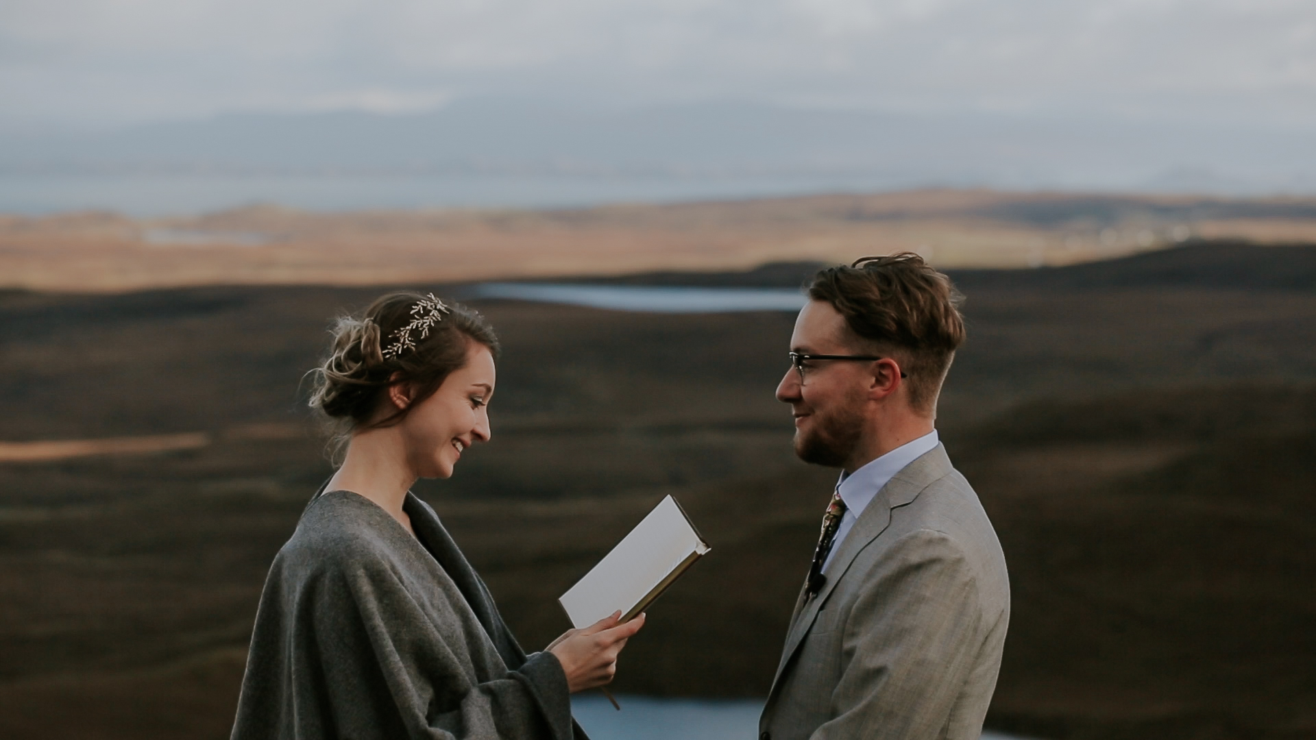 Quiraing Wedding Ceremony Isle of Skye Wedding Videographer