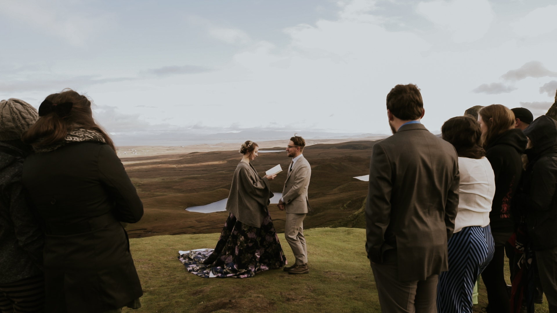 Quiraing Wedding Ceremony Isle of Skye Wedding Videographer