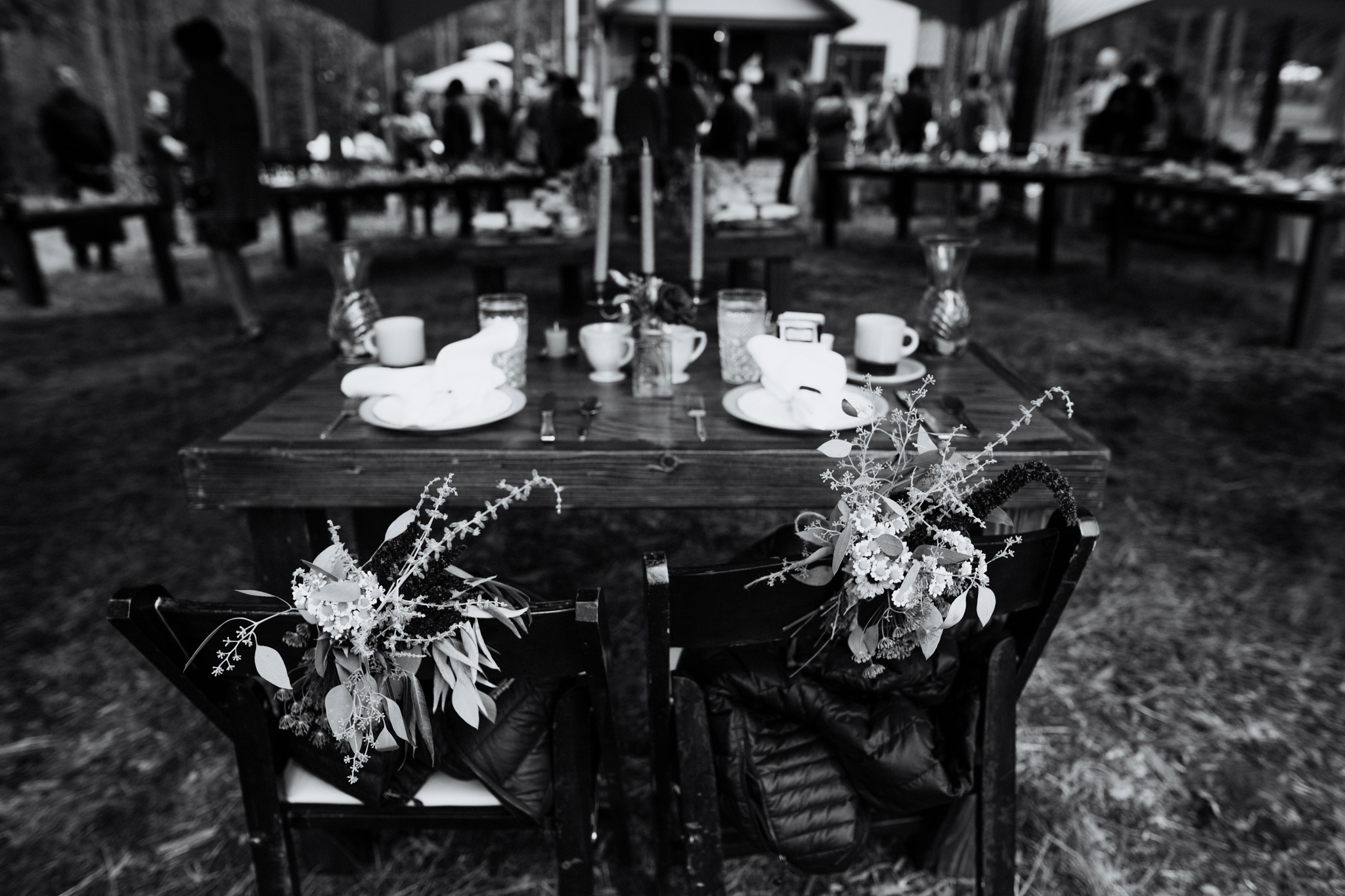 Taos New Mexico Elopement Photographer - backyard tented wedding