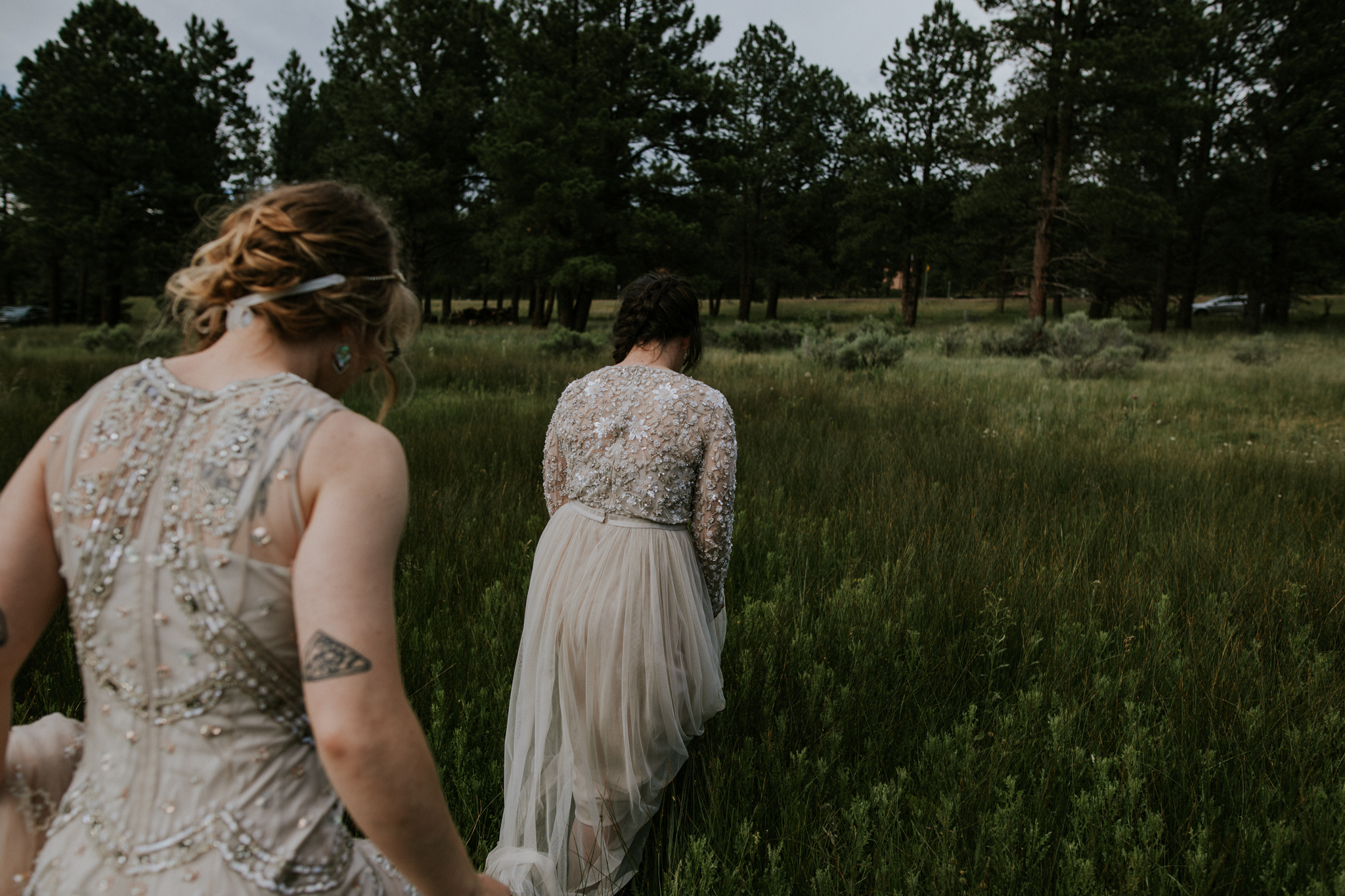 Taos New Mexico Elopement Photographer - same sex wedding portraits