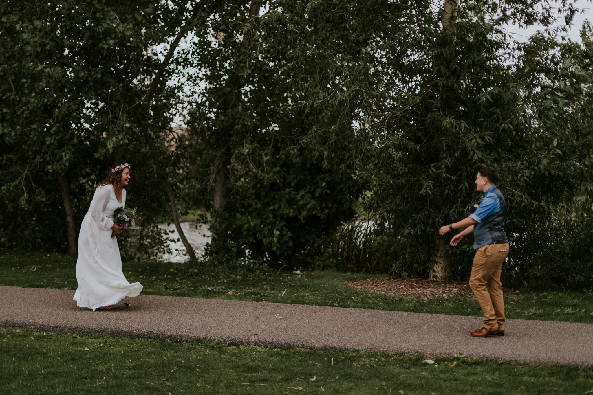 Colorado Intimate Wedding Photographer - Backyard Wedding - Vow of the Wild