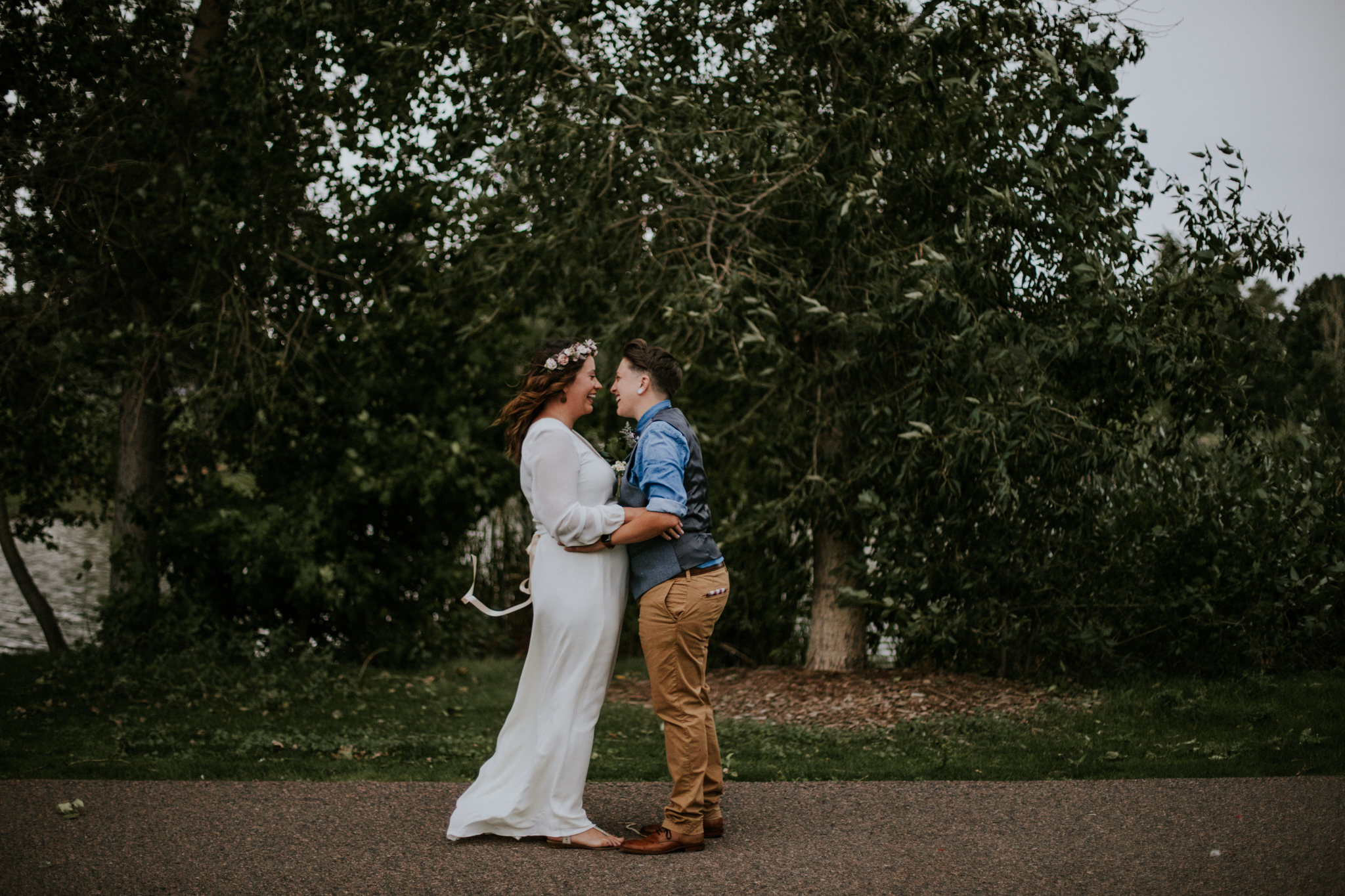 Colorado Intimate Wedding Photographer - Backyard Wedding - Vow of the Wild