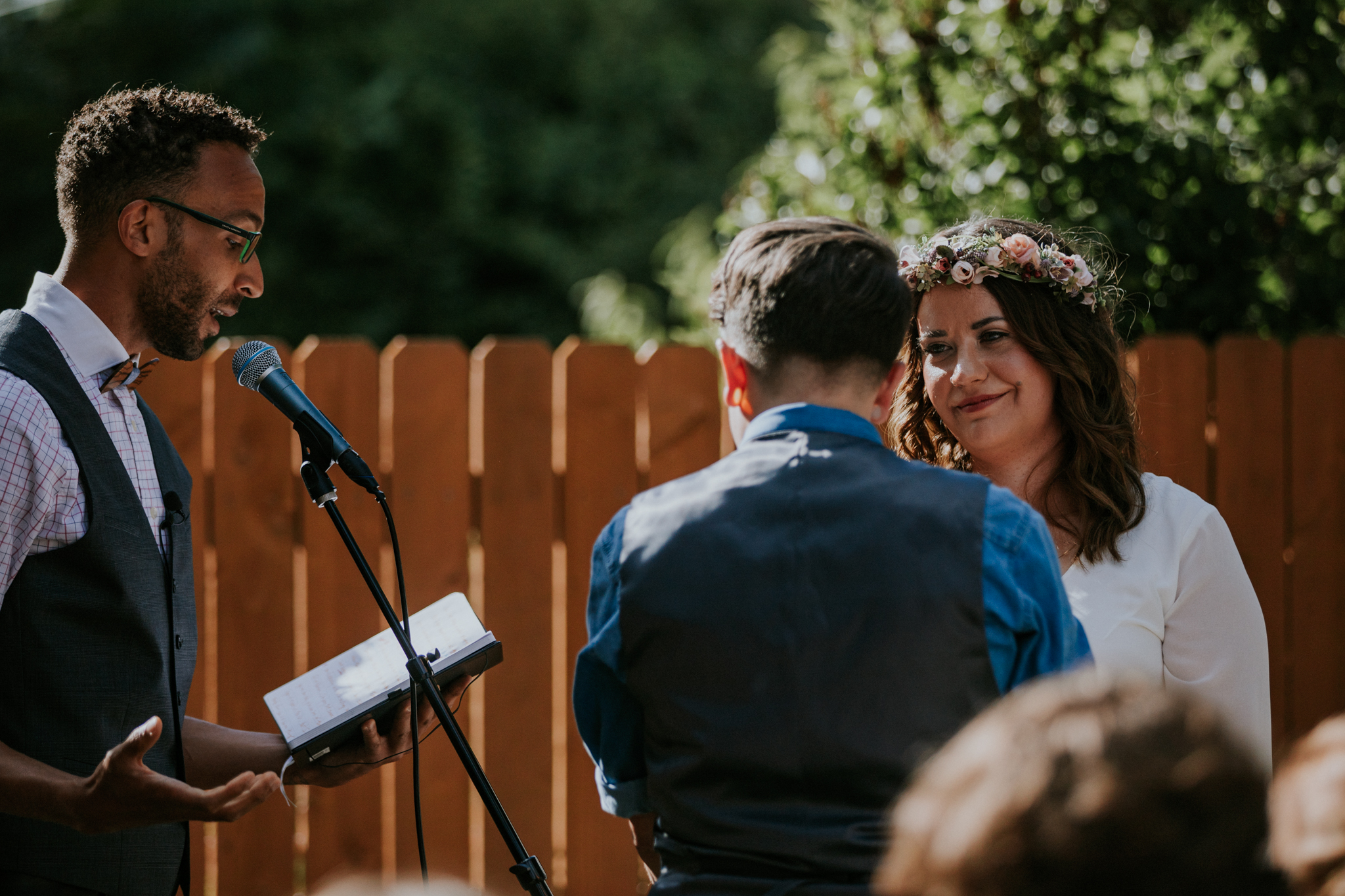 Colorado Intimate Wedding Photographer - Backyard Wedding - Vow of the Wild