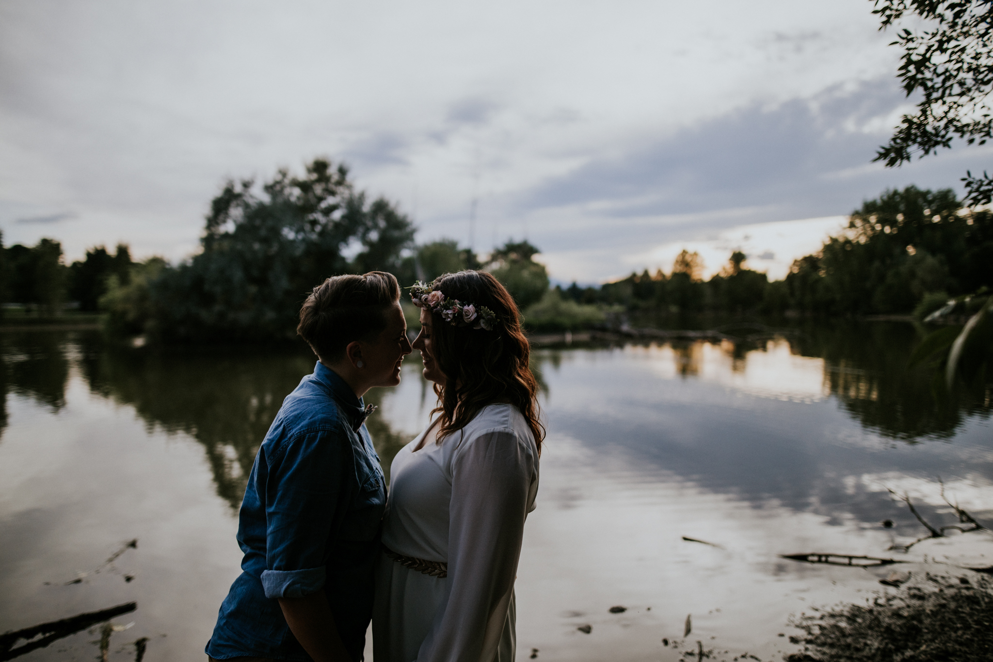 Colorado Intimate Wedding Photographer - Backyard Wedding - Vow of the Wild