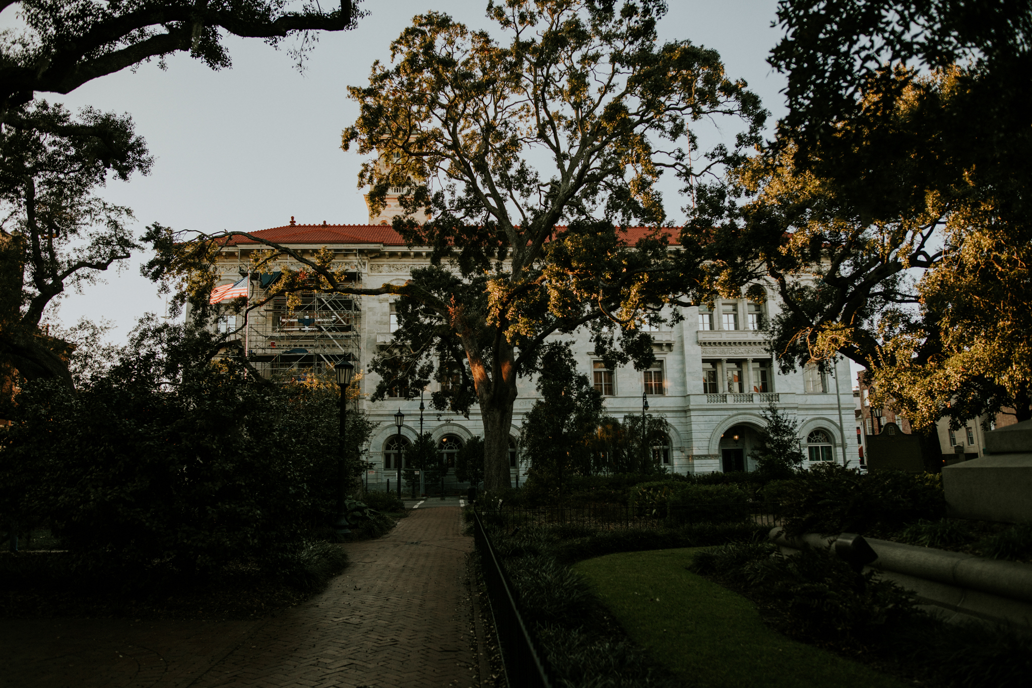 Forsyth Park - Savannah Georgia Travel - Destination Elopement Photographer - Vow of the Wild