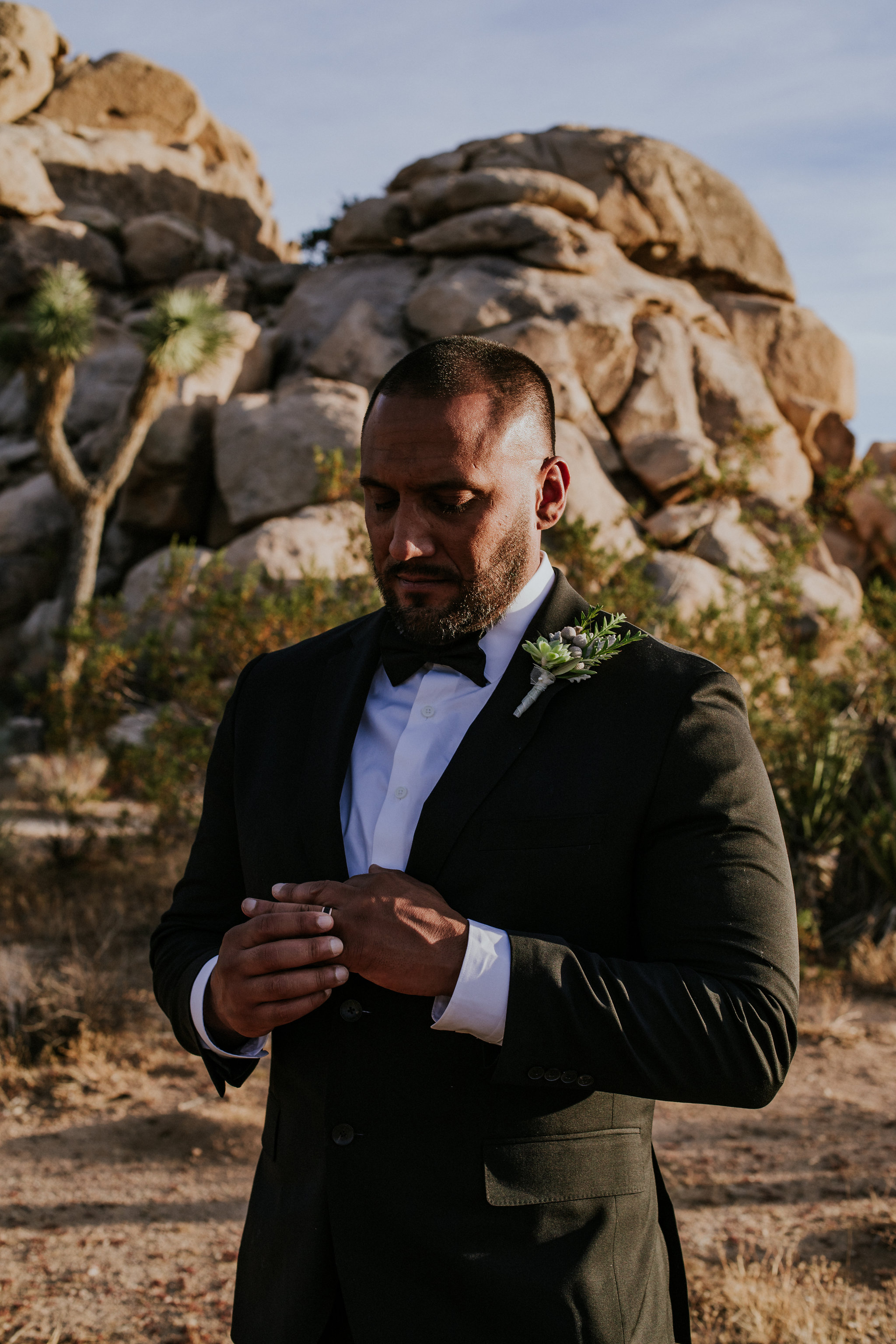 Joshua Tree Elopement Photographer - Destination Elopement Videographer - Joshua Tree Wedding - Vow of the Wild