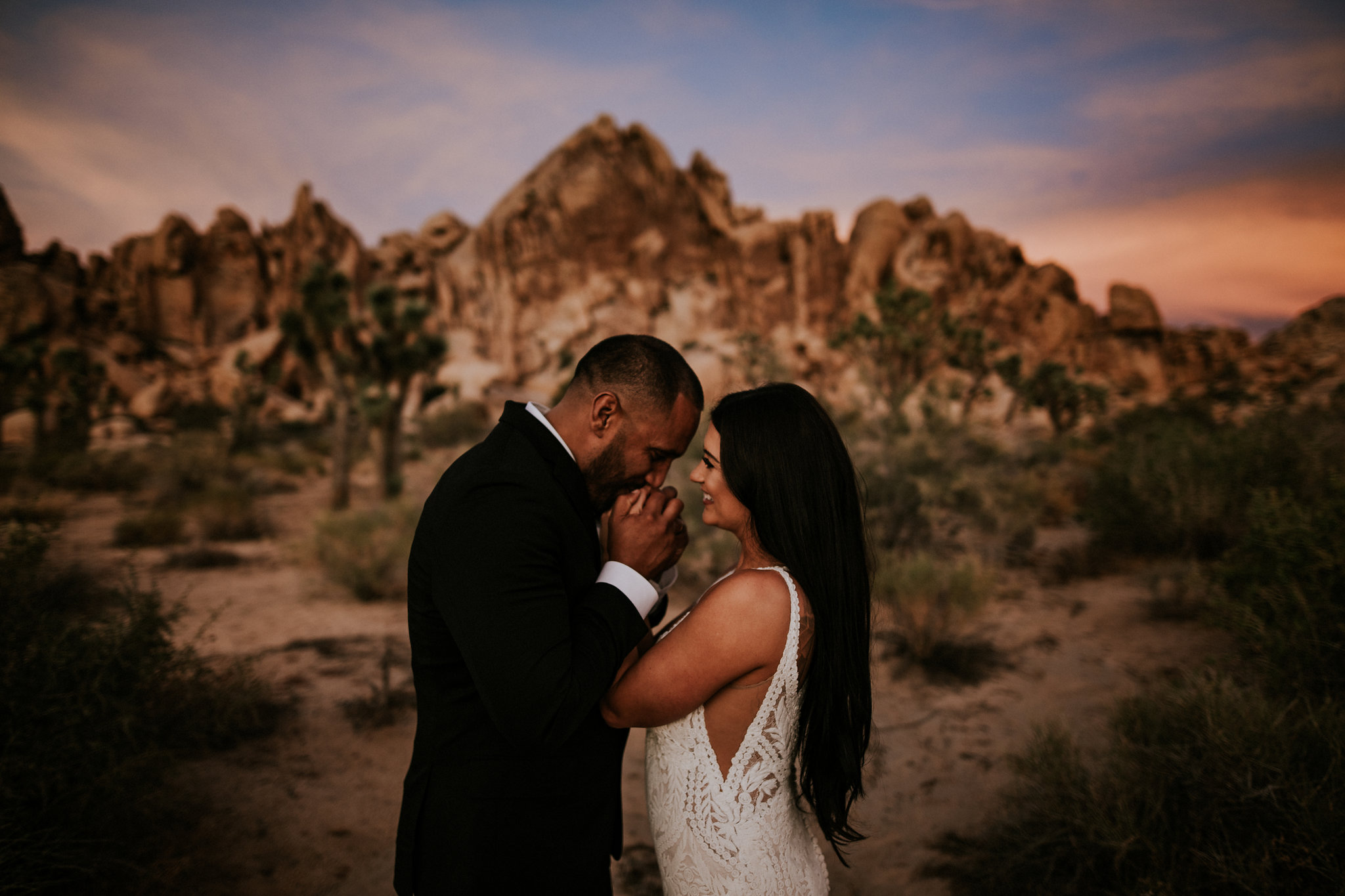 Joshua Tree Elopement Photographer - Destination Elopement Videographer - Joshua Tree Wedding - Vow of the Wild