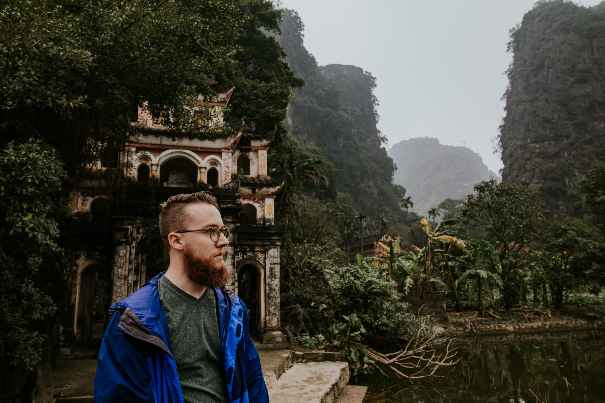 Bich Dong Pagoda - Ninh Binh Vietnam | Destination Elopement Photographer | Vow of the Wild