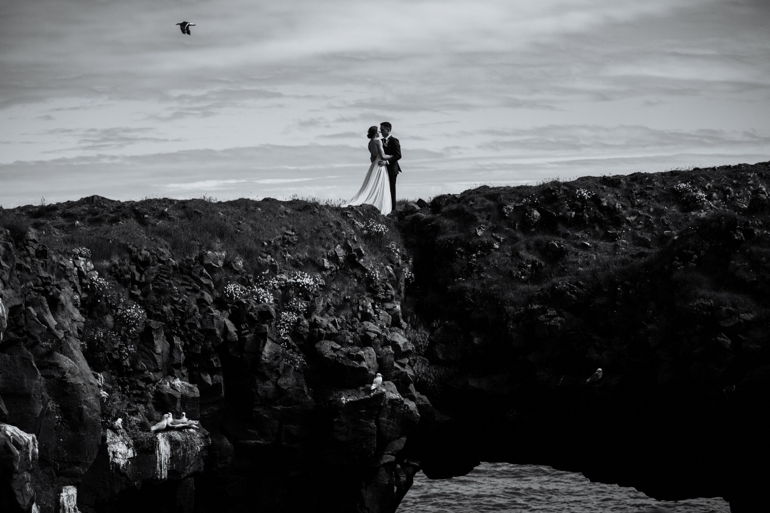 Iceland Wedding Photographer - Vow of the Wild - Snæfellsnes Peninsula Wedding - Arnarstapi