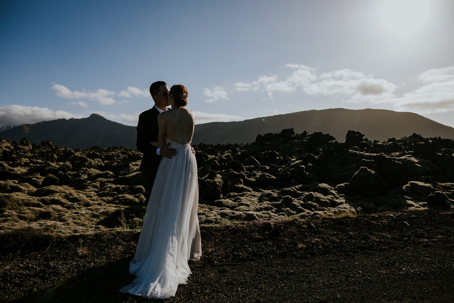 Iceland Wedding Photographer - Vow of the Wild - Snæfellsnes Peninsula Wedding - Lava Field