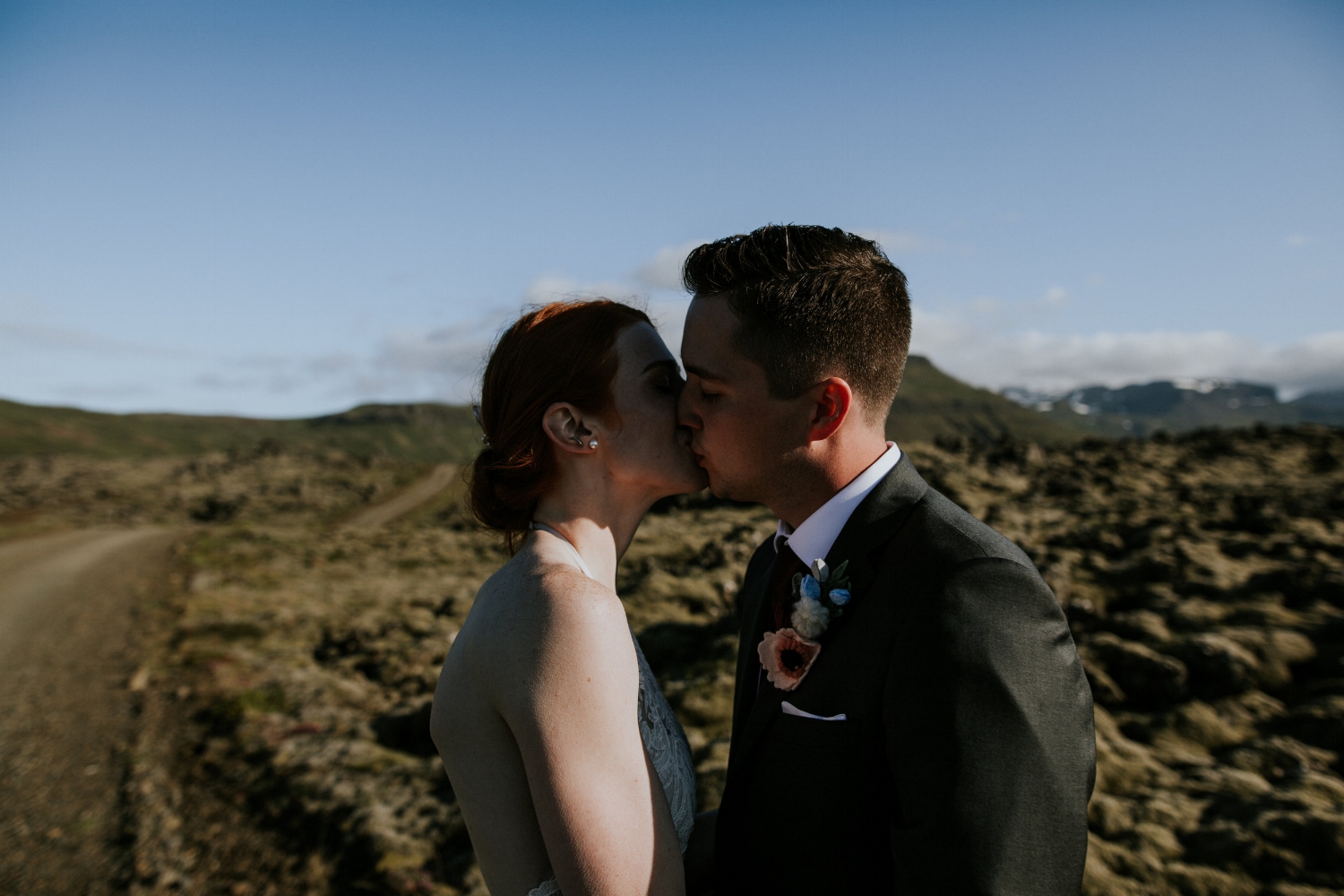 Iceland Wedding Photographer - Vow of the Wild - Snæfellsnes Peninsula Wedding - Lava Field