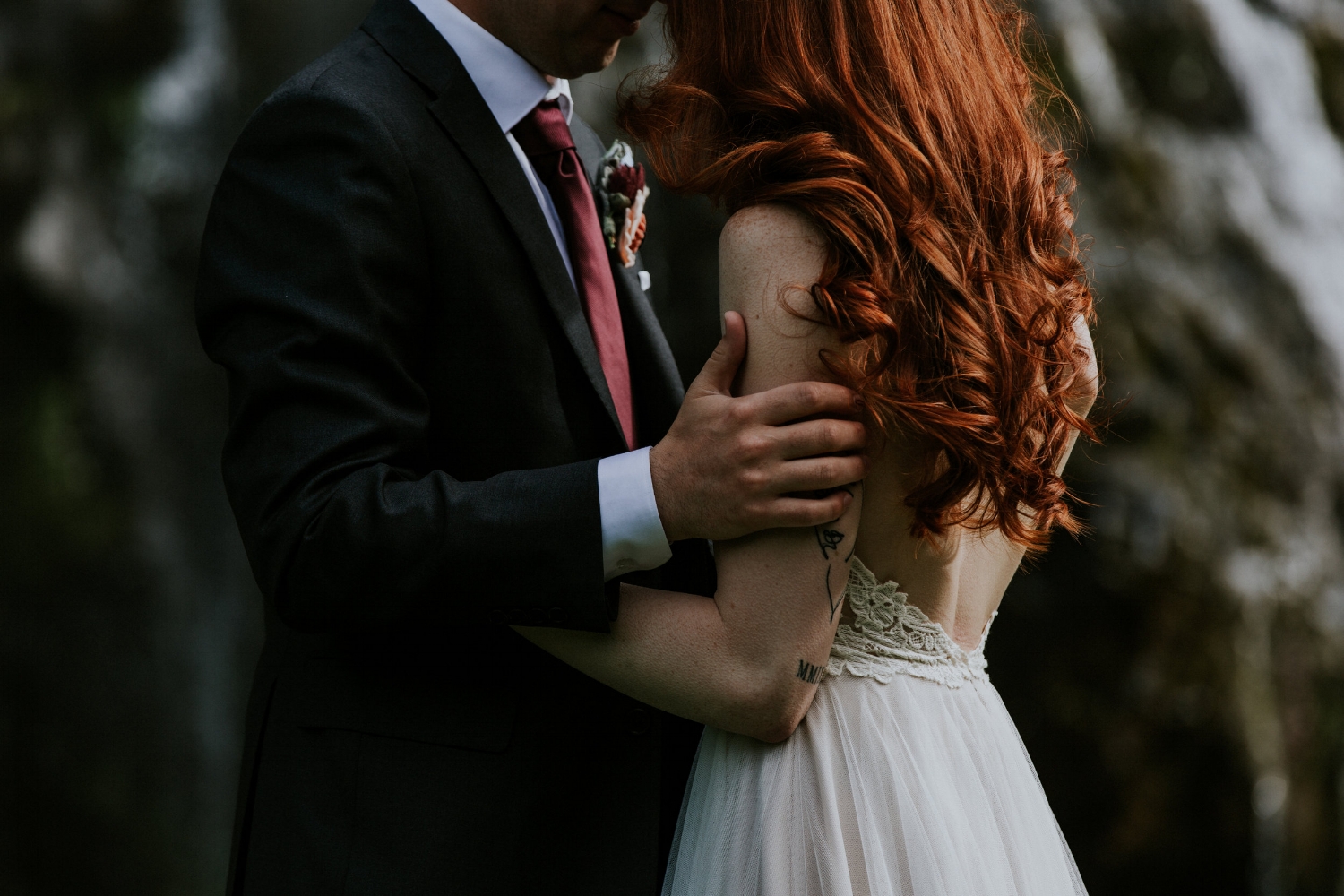 Iceland Wedding Photographer - Vow of the Wild - Vik South Iceland Wedding - Waterfall