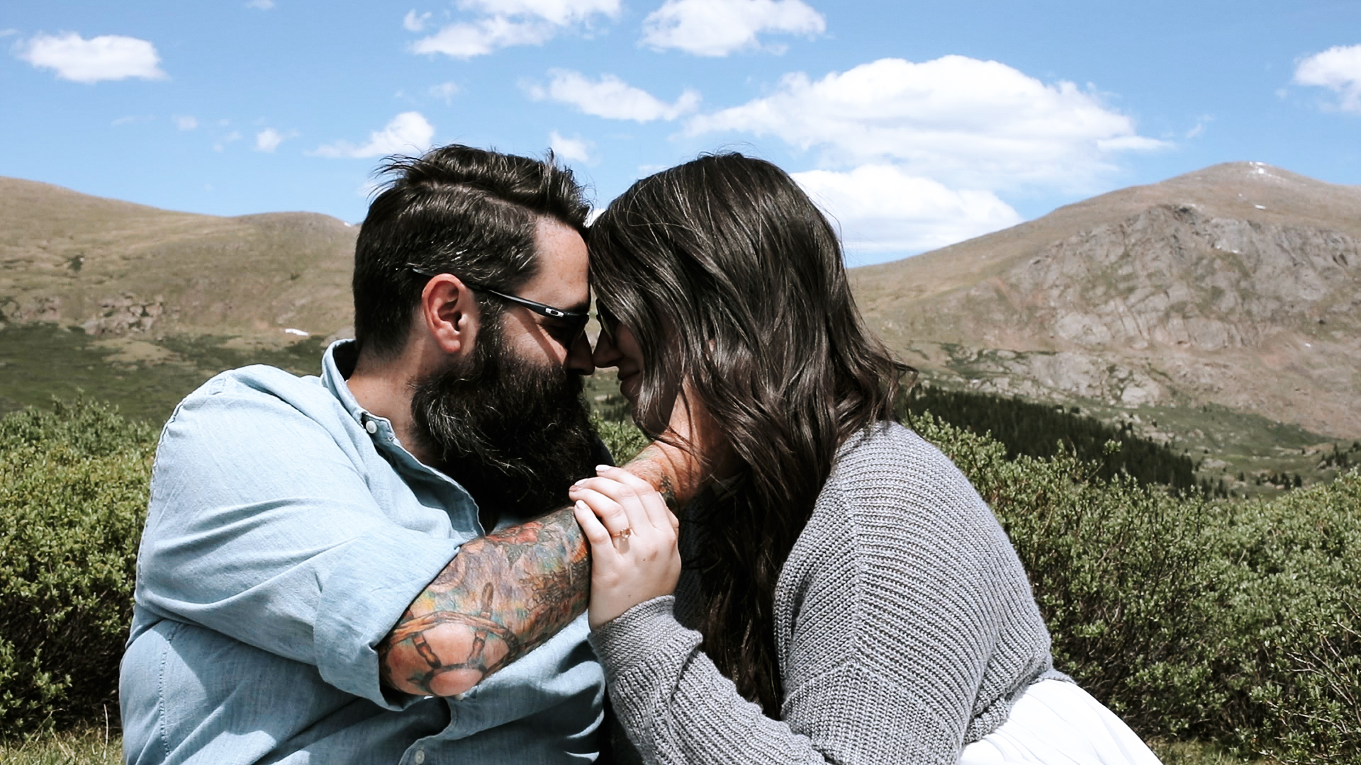 Secret Colorado Mountaintop Elopement | Colorado Elopement Photographer + Videographer | Vow of the Wild