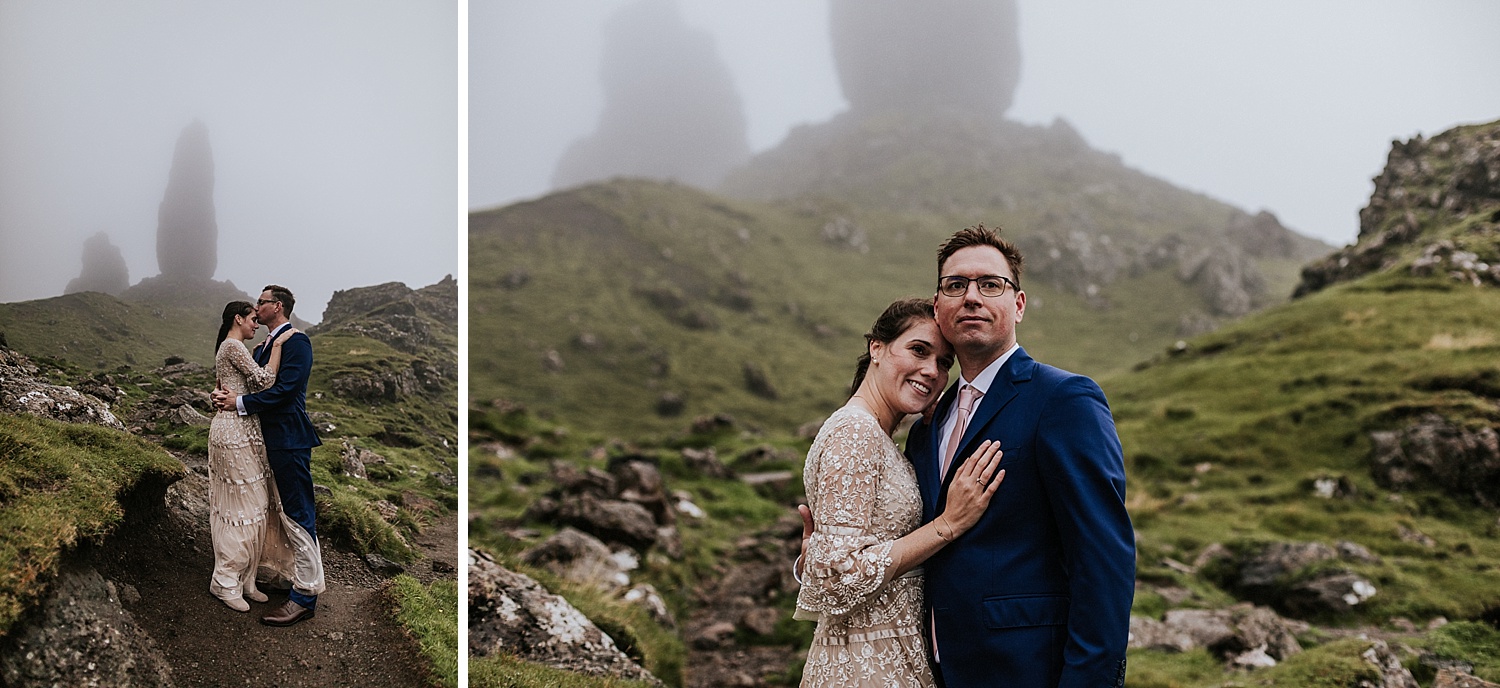 Old Man of Storr | Isle of Skye Elopement | Colorado Elopement Photographer + Videographer | Vow of the Wild