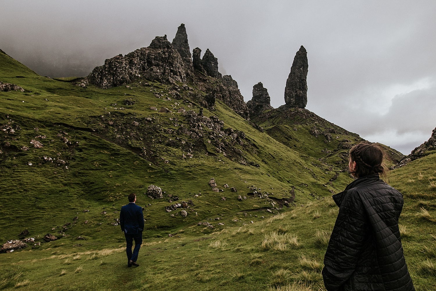 Old Man of Storr | Isle of Skye Elopement | Colorado Elopement Photographer + Videographer | Vow of the Wild